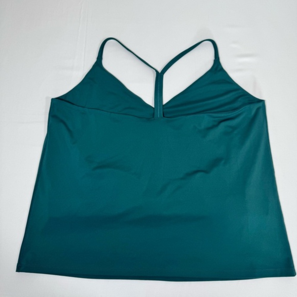 Girlfriend Collective Floating Tank Top 6XL Green Recycled Gym Yoga Athleisure